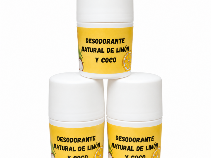 Desodorante de Coco y Limón